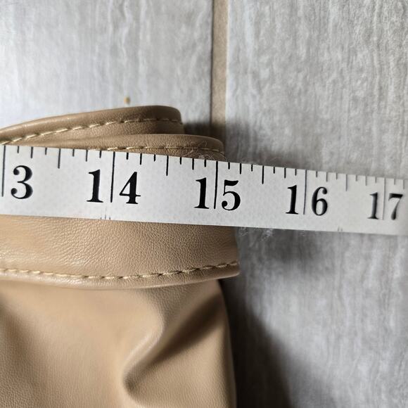 3.1 Phillip Lim Women's Faux-Leather Asymmetric Pleated Midi Skirt Size 4 - Picture 5 of 13